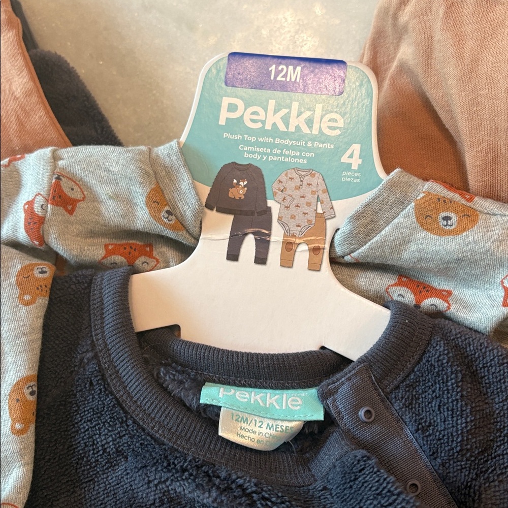 Baby Boy Infant Toddler Lot Bundle Outfit 12m 6-12m Gap Carters Pekkle - Picture 7 of 7